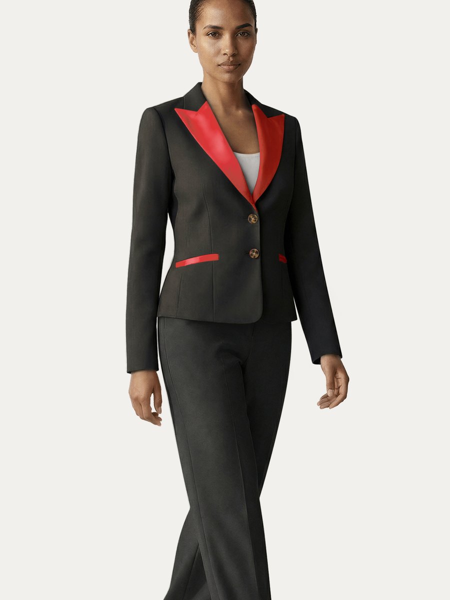 Peak lapel — tuxedo by TailorMe Woman