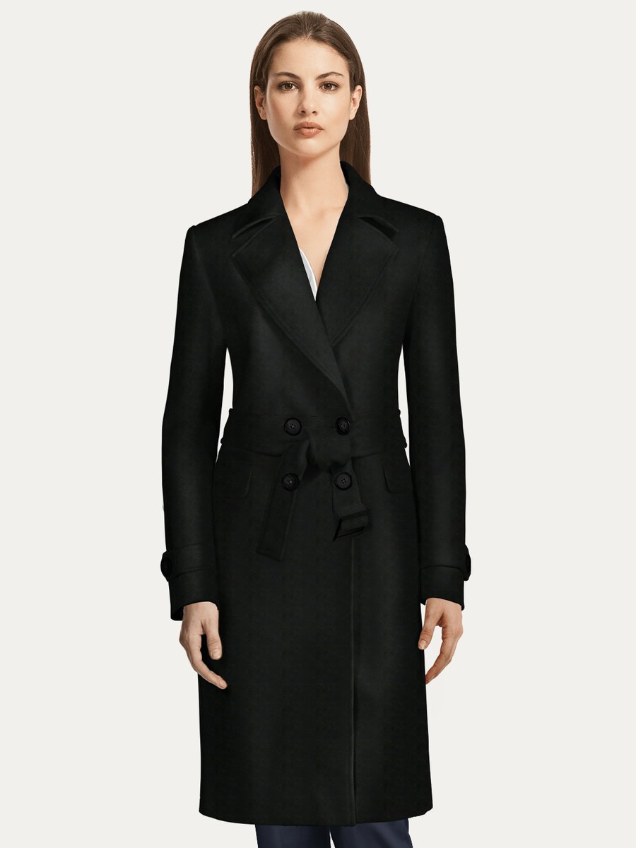 Double-breasted — wool coat by TailorMe Woman